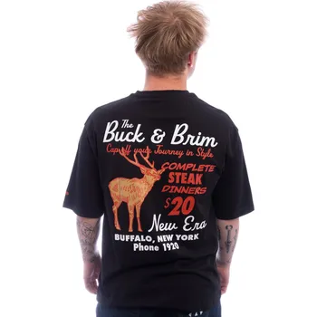 Triko New Era - Wild Graphic Tee - Black velikost M