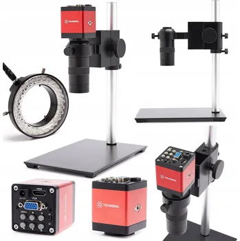 Mikroskop Digitální mikroskop Techrebal ZESTAW-5A6C-729A9 100x