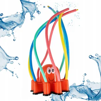 Vodní postřikovač 4iQ Group chobotnice, vícebarevný, pro děti 3+