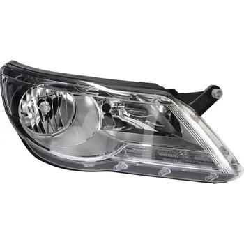 Přední světlomet DEPO Přední pravé světlo (H7/H7, elektrické, včetně motorku) VW TIGUAN I 09.07-04.11