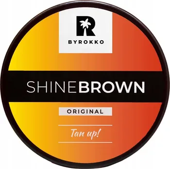 Přípravek na opalování Opalovací krém ByRokko Shine Brown 0 SPF 210 ml