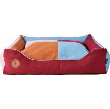 Pelíšek pro psa LAUREN design Pelech Cézar PREMIUM, vícebarevný Velikost: XS - 60x50 cm (33x27 cm)