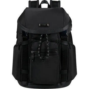 Sportovní batoh Samsonite RELYON Backpack M 15.6" + Flap Black