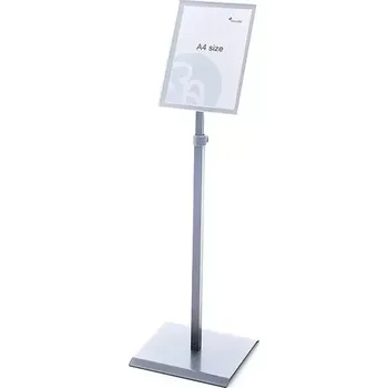 Prezentační / informační cedule Rocada BS0705S, na výškově nastavitelném stojanu, pro formát A4