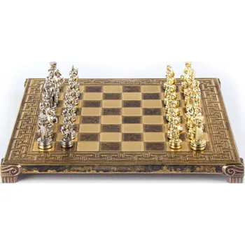 Šachy Řecko-římské šachy s meandrovým vzorem, střední + doprava zdarma