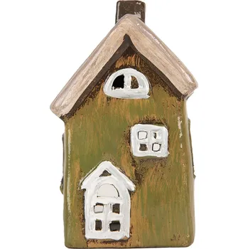 Svícen Clayre & Eef - Dekorativní domeček na čajovou svíčku 6CE2196