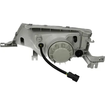 Přední světlomet DEPO Přední pravé světlo (H4, elektrické, bez motorku, barva blinkru: průhledná) DAEWOO NEXIA 02.95-08.97