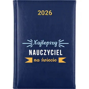 Kalendář Knižní kalendář 2026 A5 modrý