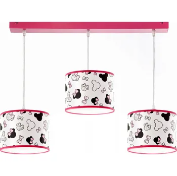 Stropní svítidlo Moonlight E27 růžové