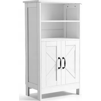 Koupelnový nábytek VEVOR Koupelnová skříňka 30x51x93CM Voděodolná Nastavitelná Výška Polic