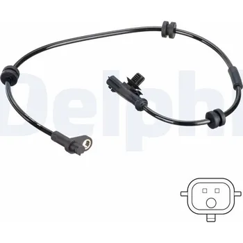 Přislušenství brzdového systému Snímač, počet otáček kol DELPHI SS20766