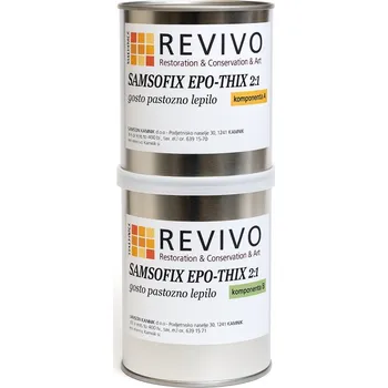 Průmyslové lepidlo Samson Kamnik Epoxid ve formě gelu SAMSOFIX EPO-THIX 2:1