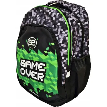 Školní batoh Školní batoh CoolPack s více přihrádkami zelený 23 l