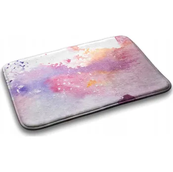 Koupelnová předložka Protiskluzová koupelnová předložka Barevné skvrny