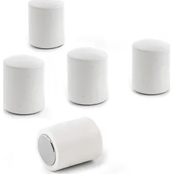 Dekorativní magnet Kancelářské magnety OF-2 bílé, 10 ks