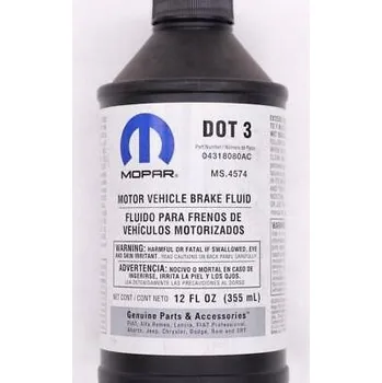 Brzdová kapalina ORIGINÁLNÍ BRZDOVÁ KAPALINA MOPAR DOT 3