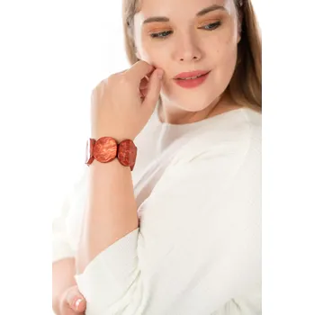 Náramek Dámský náramek TRISTANA Malinová uni