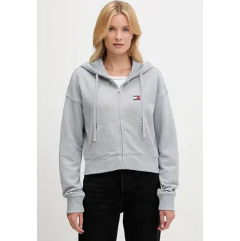 Pánské oblečení Bavlněná mikina Tommy Jeans DW0DW21147 šedá 09X, vel. L