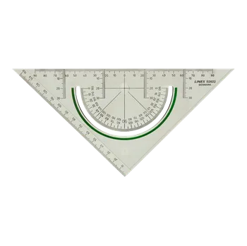 pravítka Trojúhelník s úhloměrem LINEX Super Series 22 cm