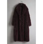 DÁMSKÝ CHLUPATÝ KABÁT BORDÓ ROCKANDBLUE Daryll