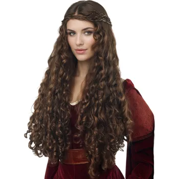 Karnevalová paruka Dámská paruka - středověká princezna