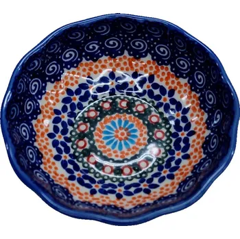 Keramická miska ve tvaru květu Bolesławiec