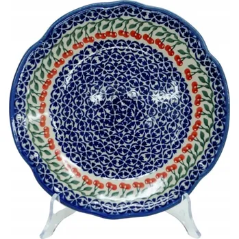 Talíř Keramický dezertní talíř 21,5 cm Bolesławiec