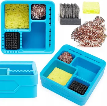 Páječka SILIKONOVÝ ORGANIZÉR PRO PÁJKU KRABIČKA ZÁSOBNÍK DRŽÁK NA HROTY PRO PÁJENÍ