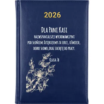 Kalendář Knižní kalendář 2026 A5 modrý