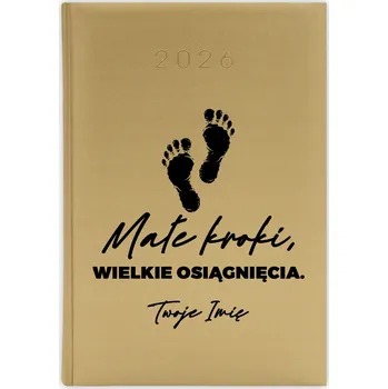 Kalendář Knižní kalendář 2026 A5 zlatý