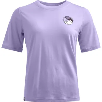 Pánské tričko Dámské Tričko Ortovox 140 Cool Round Landscape T-shirt Women's Barva: Lush Lavender, Velikost: S
