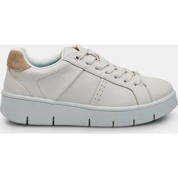 Dámské tenisky Baťa dámské městské casual boty na šněrování bílé, vel. 36