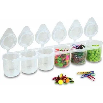 Jednorázové nádobí Plastový kelímek 6 x 25 ml