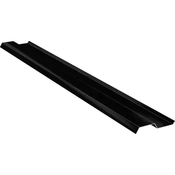 KOLISTA - Zakončovací komínová lišta k těsnícím pásům (1 m), černá