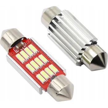 Autožárovka 5 ks - Žárovky C5W/ C10W/ C3W - 38mm