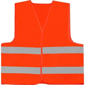 reflexní vesta Výstražná reflexní vesta silniční oranžová BOZP Velikost L