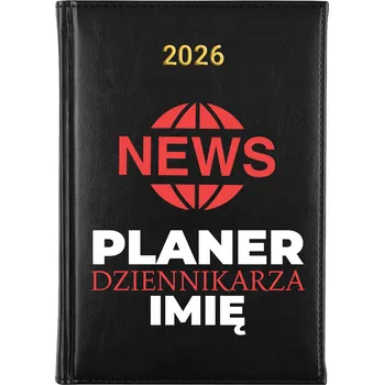 Kalendář Knižkový kalendář 2026 A5 černý