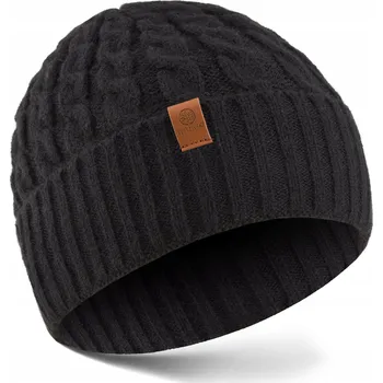 Čepice Betlewski zimní čepice beanie černá, univerzální velikost
