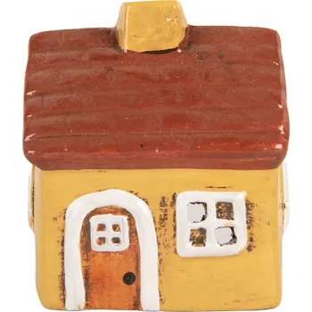 Svícen Clayre & Eef - Dekorativní domeček na čajovou svíčku 6CE2197