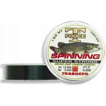 Vlasec Trabucco T-FORCE SPINNING Vlasec 0,18 mm x 150 m