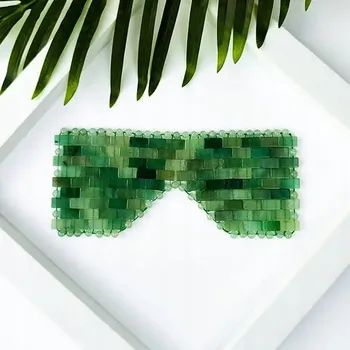 Pleťová maska Oční maska ze zeleného jadeitu Yeye