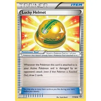 Karetní hra Pokémon AOR 077/098 Lucky Helmet - Ancient Origins Stav: Near Mint, Verze: NORMAL
