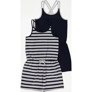 Dětský overall GEORGE DÍVČÍ OVERAL "MARINE" Barva: tmavě modrá, Velikost: 11-12 let (152)