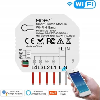 IP kamera Mini WiFi přepínač Moes