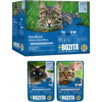 Krmivo pro kočku Bozita mokré krmivo mix chutí 1,02 kg