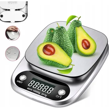 Kuchyňská váha ELEKTRONICKÁ KUCHYŇSKÁ VÁHA PŘESNÁ DOMÁCÍ BEZDRÁTOVÁ 10kg/1g LCD