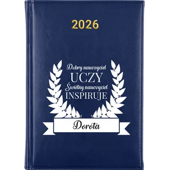 Kalendář Knižní kalendář 2026 A5 modrý