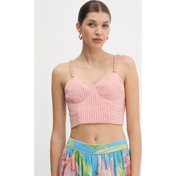 Dámská halenka Halenka Farm Rio 342186 růžová 30X, vel. XS