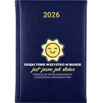 Kalendář Knižní kalendář 2026 A5 modrý