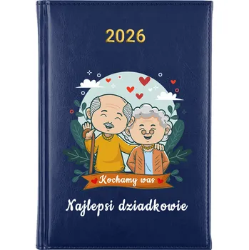Kalendář Knižní kalendář 2026 A5 modrý